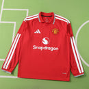 Camisa Manchester United Home 26/27 Manga Longa