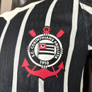 Camisa Corinthians II 2026/27 Jogador - Preto e branco