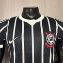 Camisa Corinthians II 2026/27 Jogador - Preto e branco