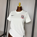 Camisa Corinthians I 2026/27 Feminina - Branca