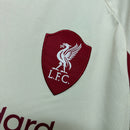 Liverpool Auswärtstrikot Langarm 25/26 - Weiß