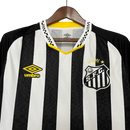 Santos Auswärtstrikot 2025/26 Herren - Schwarz & Weiß