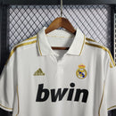 Real Madrid Retro-Heimtrikot 11/12 - Weiß & Gold