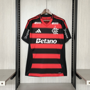 Flamengo Home Jersey 2025/26 Men's - Red & Black
