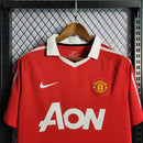 Manchester United Retro-Heimtrikot 10/11 - Rot