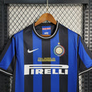 Inter Mailand Retro-Heimtrikot 09/10 - Blau & Schwarz