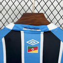 Grêmio Home Long Sleeve Jersey 25/26 - Blue & Black