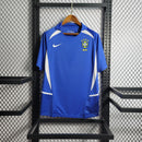 Brasilien Retro-Auswärtstrikot 2002 - Blau