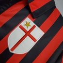 AC Mailand Adidas Retro-Trikot 1999/2000 - Rot & Schwarz