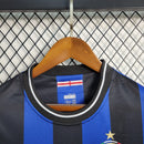 Inter Mailand Retro-Heimtrikot 09/10 - Blau & Schwarz
