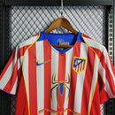 Atlético Madrid Spider Retro-Trikot 04/05 - Weiß & Rot