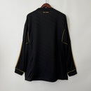 Retro Real Madrid Away Adidas Long Sleeve Jersey 11/12 - Black