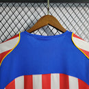 Atlético Madrid Spider Retro-Trikot 04/05 - Weiß & Rot