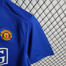Manchester United Retro-Auswärtstrikot 07/08 - Blau