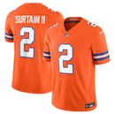 Denver Broncos Vapor F.U.S.E. Limited Mile High Collection Throwback Trikot 1977 - Orange