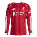 Liverpool Heimtrikot Langarm 25/26 - Rot