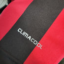 AC Mailand Retro-Heimtrikot Langarm 09/10 - Rot & Schwarz