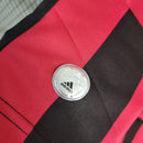 AC Mailand Retro-Heimtrikot Langarm 09/10 - Rot & Schwarz