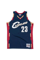 Mitchell & Ness Cleveland Cavaliers Lebron James Trikot 2008/09 - Marineblau