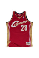Mitchell & Ness Cleveland Cavaliers Lebron James Trikot 2003/04 - Rot