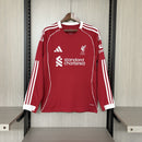 Liverpool Heimtrikot Langarm 25/26 - Rot