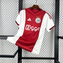 Ajax Camiseta Local 25/26 - Blanca y Roja