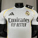 Real Madrid Heimtrikot 25/26 Spielerversion - Weiß