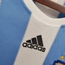 Argentinien Adidas Retro-Trikot 2010/11 - Blau & Weiß