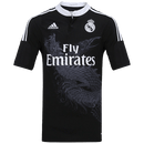 Real Madrid Retro-Ausweichtrikot 14/15 - Schwarz