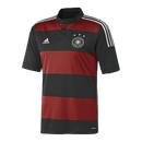 Deutschland Retro-Auswärtstrikot 2014 - Rot & Schwarz