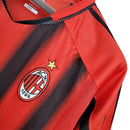 AC Mailand Adidas Retro-Trikot 2004/2005 - Rot & Schwarz