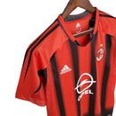 AC Mailand Adidas Retro-Trikot 2004/2005 - Rot & Schwarz