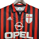 AC Mailand Adidas Retro-Trikot 1999/2000 - Rot & Schwarz