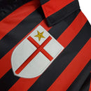 AC Mailand Adidas Retro-Trikot 1999/2000 - Rot & Schwarz