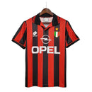 AC Mailand Lotto Retro-Trikot 1996/1997 - Rot & Schwarz