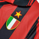 AC Mailand Lotto Retro-Trikot 1996/1997 - Rot & Schwarz