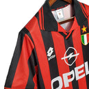 AC Mailand Lotto Retro-Trikot 1996/1997 - Rot & Schwarz