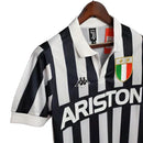 Juventus Turin Kappa Retro-Trikot 1984/1985 - Schwarz & Weiß