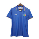 Italien Diadora Retro-Trikot 1990 - Blau