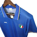 Italien Diadora Retro-Trikot 1990 - Blau