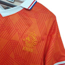 Niederlande Lotto Retro-Trikot 1991 - Orange
