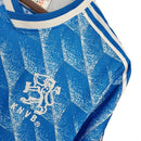 Niederlande Adidas Retro-Trikot 1988 - Blau