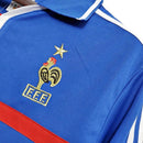 Frankreich Adidas Retro-Trikot 2000 - Blau