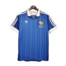 Frankreich Adidas Retro-Trikot 1982 - Blau