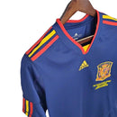 Spanien Adidas Retro-Trikot 2010 - Blau