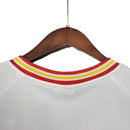 Spanien Adidas Retro-Trikot 1996 - Weiß