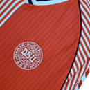 Dänemark Hummel Retro-Trikot 1986 - Rot & Weiß