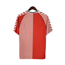Dänemark Hummel Retro-Trikot 1986 - Rot & Weiß