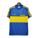 Boca Juniors Adidas Retro-Trikot 1981 - Blau & Gelb