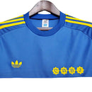 Boca Juniors Adidas Retro-Trikot 1981 - Blau & Gelb